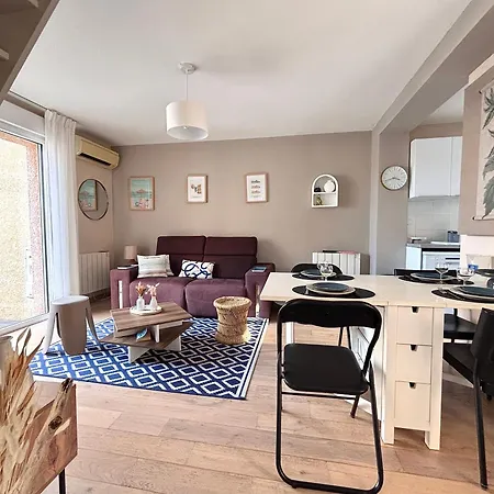 Maison T3 Avec Piscine - 4 Personnes Hébergement de vacances Valras-Plage
